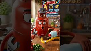 LPG Cylinder Safety Tips 🔥| Har GharKe Liye Important.#shorts