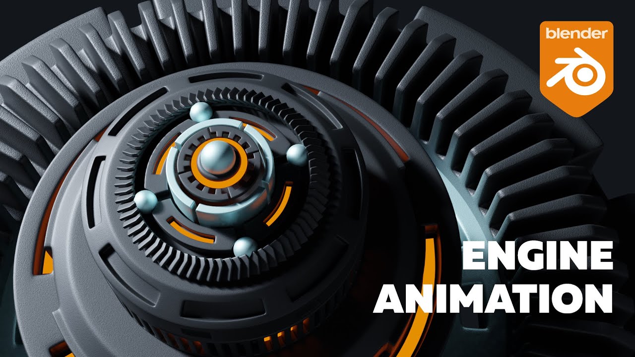 Engine Animation | Blender Cycles Render - YouTube