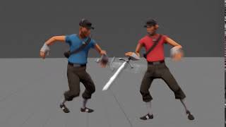 Sword fight test 1 [SFM]