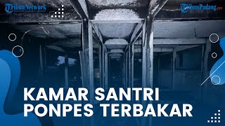 Pondok Pesantren Arribathul Mukhtasor Depok Terbakar, 24 Kamar Santri Hangus