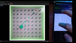 Unreal Engine + TouchOSC  = TouchScreen Interactive Art