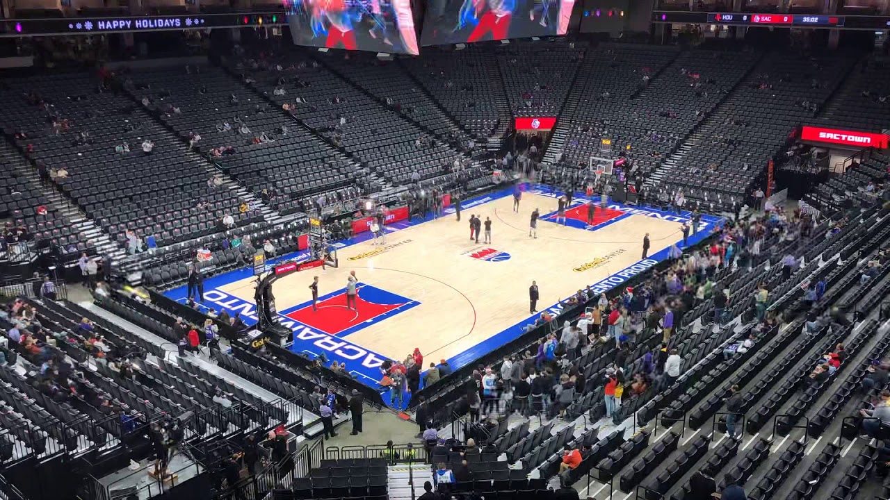 Houston Rockets Stadium Image Houston Rockets @ Sacramento Kings 12/23/19 Stadium Fill-up - YouTube