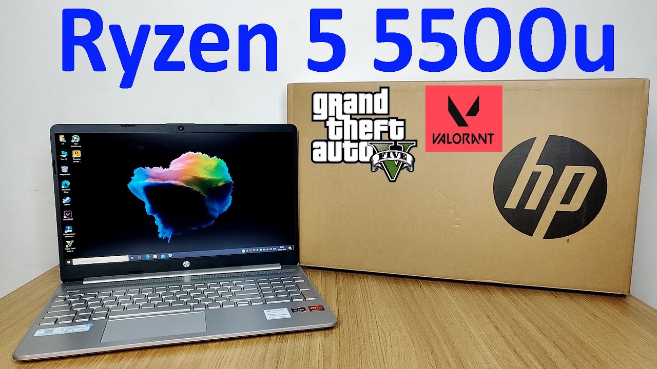 - Ryzen - Thin & Test 2021 & - - + Video 5 Tested HP Review YouTube Light 5500u Games + 2 Editing Unboxing 15