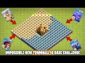 Most impossible townhall 16 base formation challenge  difficult coc base vs th 16 max troops