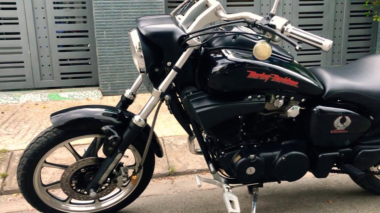 Cần bán xe moto super harley 170cc đk 2014 lh:0987,639,364 - YouTube
