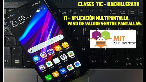 App Inventor 11  - Aplicaciones multipantalla
