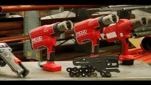 How To Use the RIDGID® Press Snap™ Soil Pipe Cutter