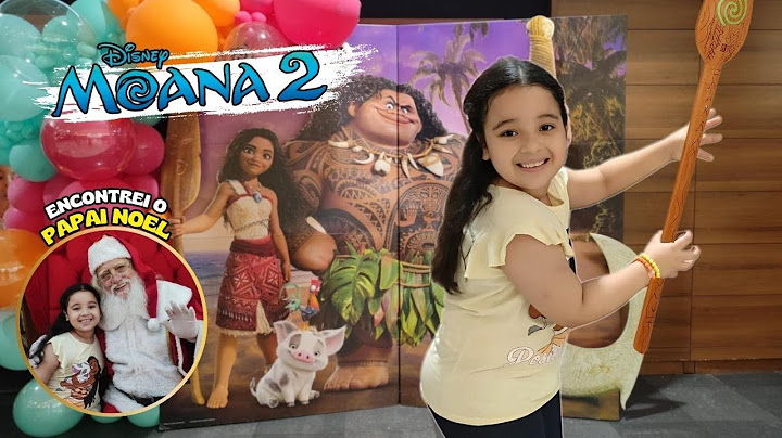 Fui Assistir MOANA 2 e Encontrei o PAPAI NOEL no Natal do Shrek! 🎄✨ | Canal da Marina