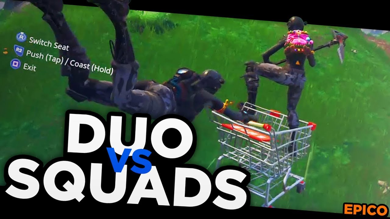 FUNNY DUO VS SQUAD w/LiliacYapper