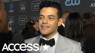 Rami Malek Reacts To His Viral 2019 Golden Globes Moment With Nicole Kidman | Access