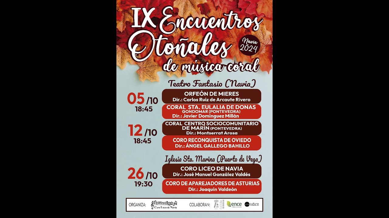 Teatro Fantasio de Navia, 5 de octubre de 2024