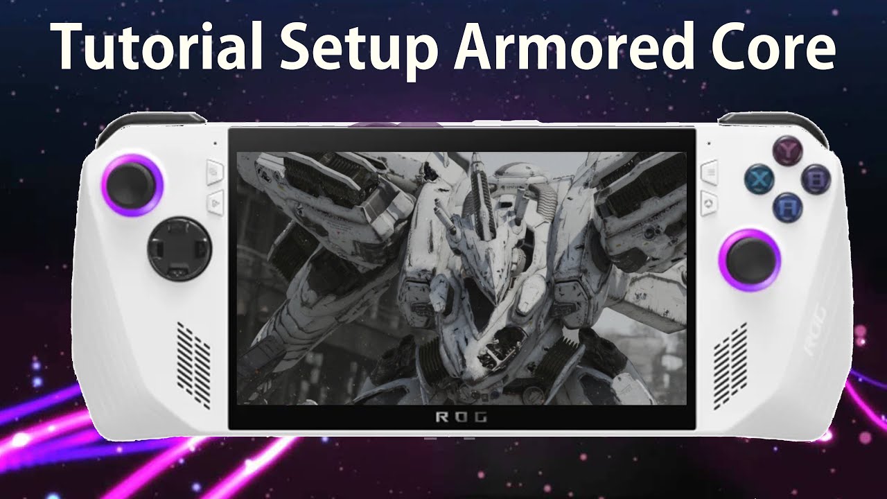 How to Set Up Armored Core 4 - ASUS ROG ALLY - RPCS3 - YouTube