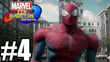 Marvel vs Capcom Infinite Gameplay Walkthrough Part 4 - PS4 Pro - No Commentary