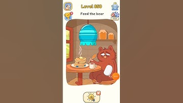 Dop 5 level 850 Feed the bear 🐻 #shorts #gameplay #mobilegame #games