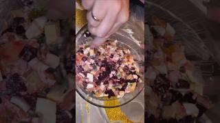 Салат который полюбят все. Свекольный салат. #салат #свекла #рецепт