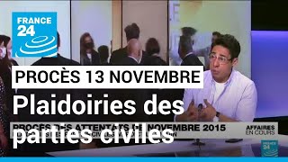 Procès du 13 novembre : les émouvantes plaidoiries des parties civiles • FRANCE 24