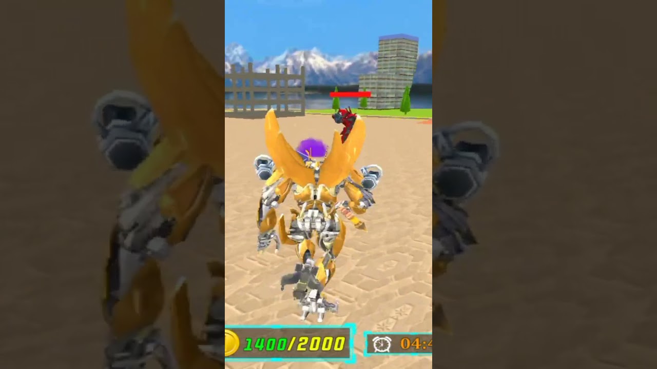 Dino Robot game play clips 