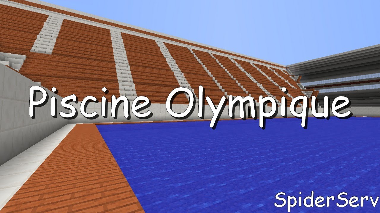 Piscine Olympique - Minecraft - YouTube