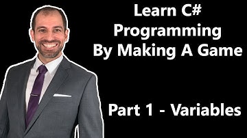 Learn C# Programming By Making A Console Game | Beginners Tutorial | Part 1 - Variables