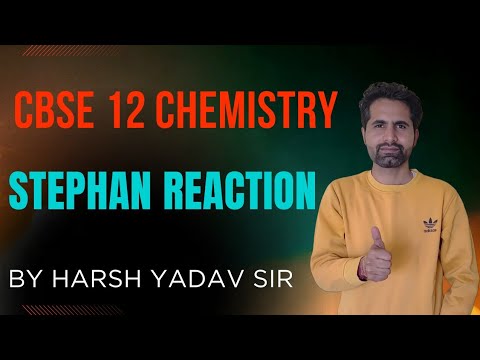 Stephan Rxn Stephan Reaction ||CBSE NEET 2026||Mechanism - YouTube