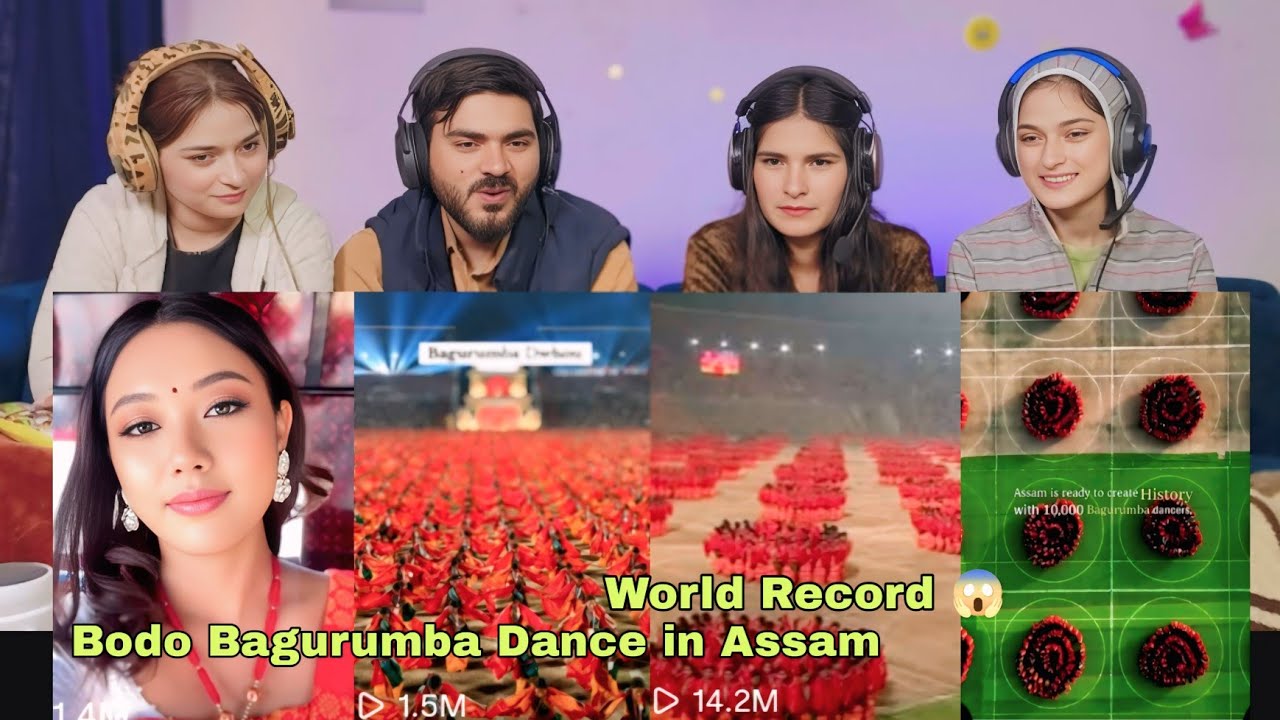 Bodo Bagurumba Dance In Assam | World Record 😲
