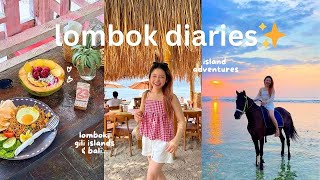 lombok diaries π island hopping, sunset horse ride π
snorkelling, waterfalls, morning yoga π§π»ββοΈ