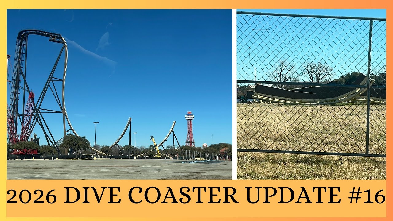 🎢 TORMENTA UPDATE #16 - Six Flags Over Texas 🎢
