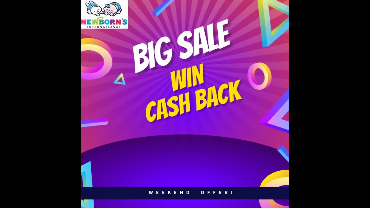 "Discover our range of newborn baby care products! Don't miss out on our weekend offer