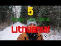 5 Things I LOVE About Lithuania! 🇱🇹
