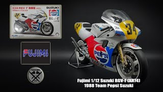 Fujimi 1/12 Suzuki RGV-Γ (XR74) "Team Pepsi Suzuki" l RGV500 Kevin Schwantz