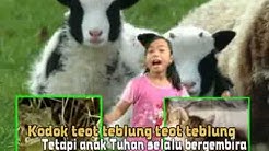 LAGU SEKOLAH MINGGU: Kambing embek embek  - Durasi: 3:29. 