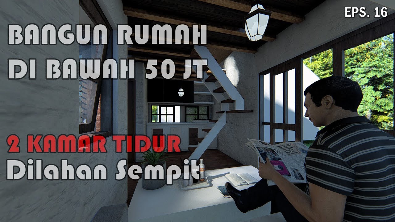 Bangun Rumah Di Bawah 50 Jt Dengan 2 Kamar Tidur Youtube