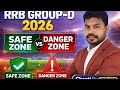 RRB Group D 2025 Safe Zone &amp; Danger Zone 🔥 Which Zone Gives More Selection? | PR Academy