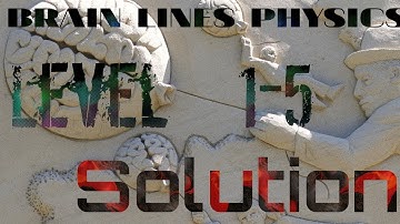 Brain Lines Physics Level 1-5 Solution FHD