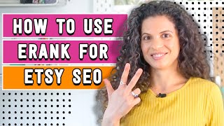 Etsy keyword research with eRank - easy workflow + my fav 3 features