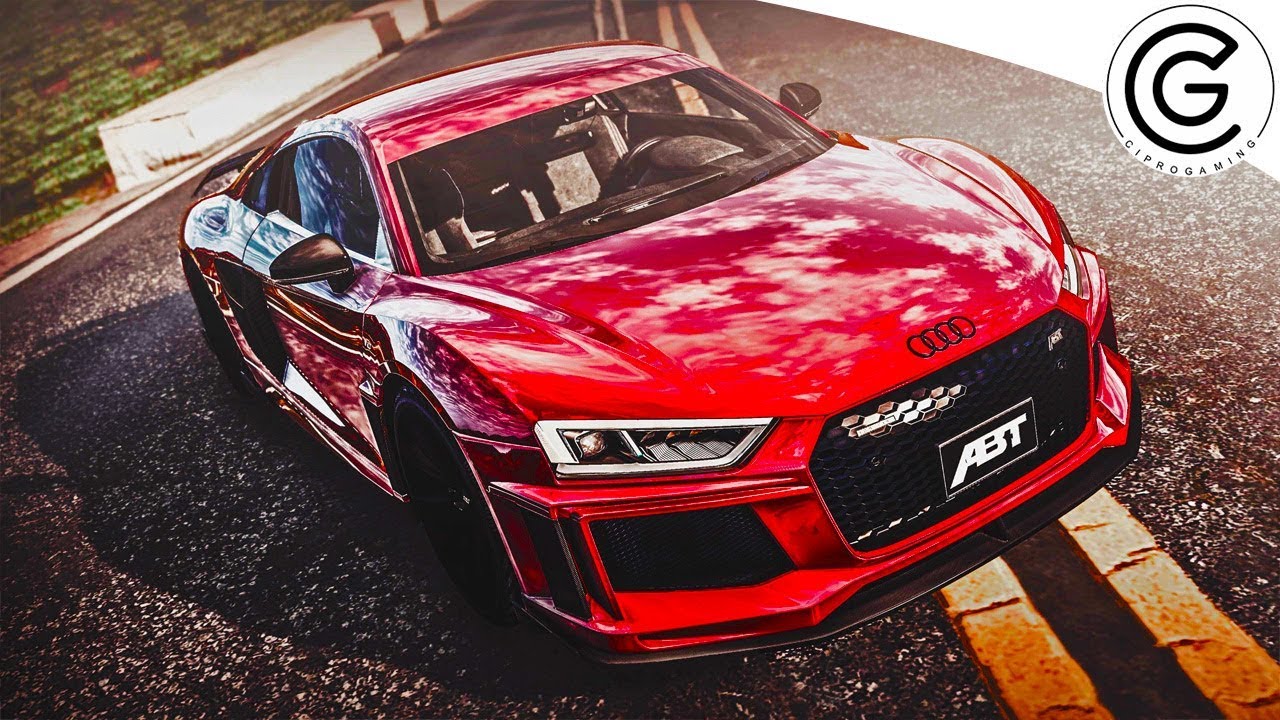 GTA 6 Graphics - Audi R8 2018 - M.V.G.A. Gameplay! Realistic Graphics ...