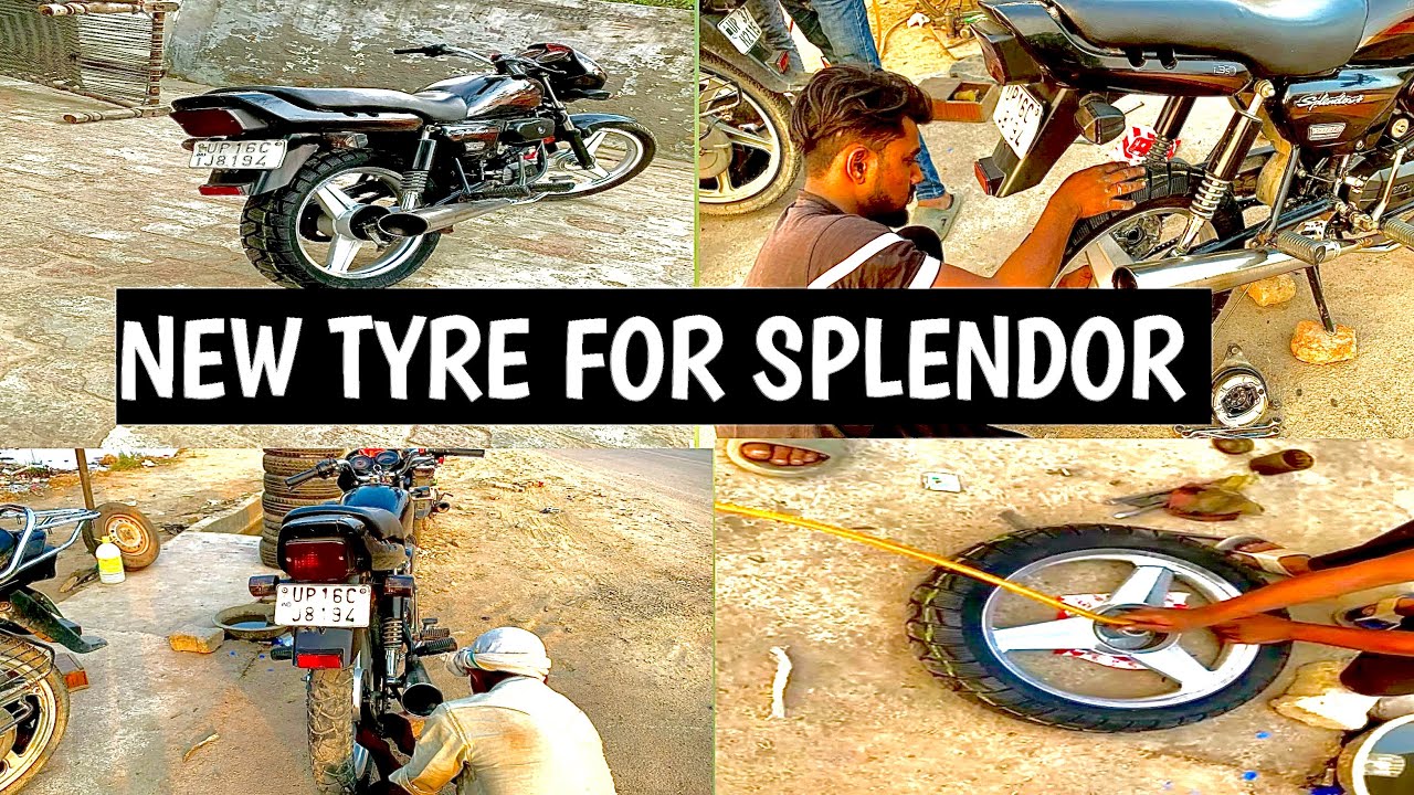 Big size tire for splendor / splendor big ralco tire install 100.90.18