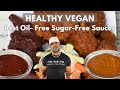 Cherry BBQ Sauce & Spicy Mango Buffalo Sauce Oil-free, RF Sugar-free