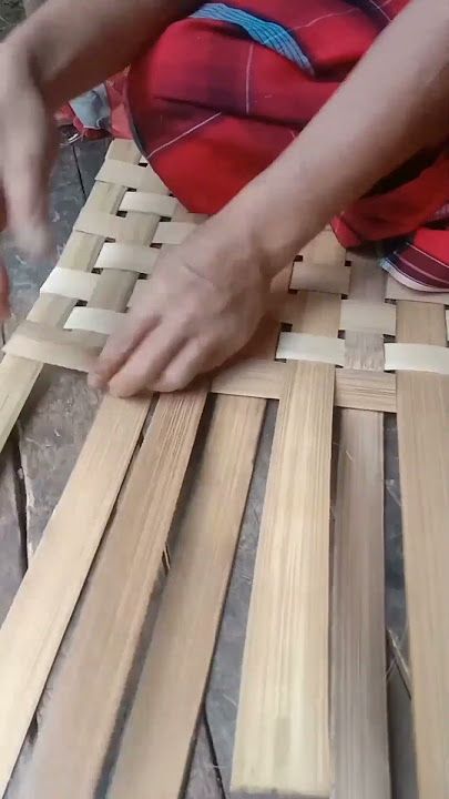 kerajinan tangan bambu,dan cara membuatnya#shorts