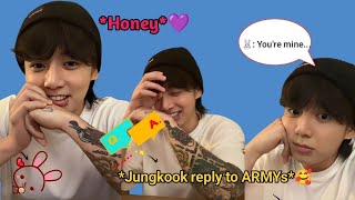 [Eng sub]Jungkook reply to ARMYs comments on Instagram😃😕 2022 -memories!!!!*re-uploaded*