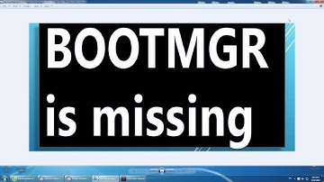 Sửa Lỗi BOOTMGR IS MISSING Khi Khởi Động Máy Tính Bằng Đĩa Boot Và Phần Mềm | Gin Gà Official