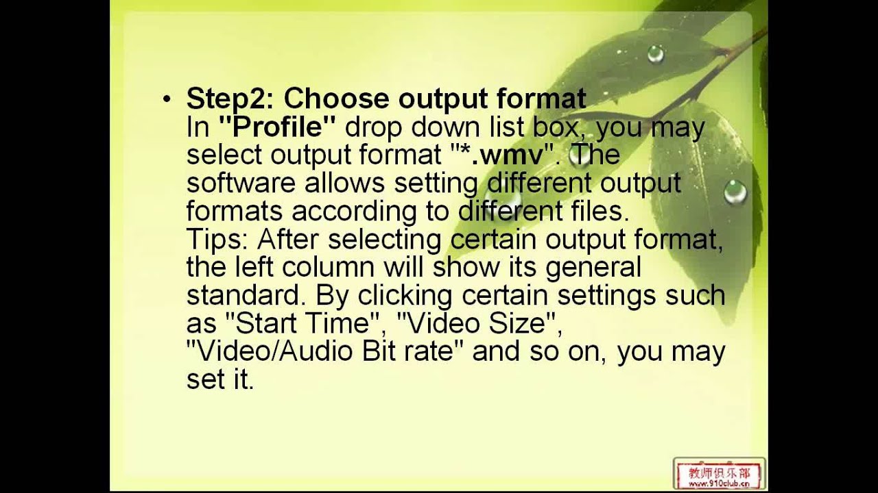 How to convert from Mov to WMV with this Video Converter for Mac