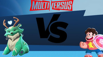 Reindog VS Steven Universe - Multiversus Gameplay