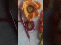 3D Flowers Needle weaving - 3D Bouquet Embroidery  SHORT