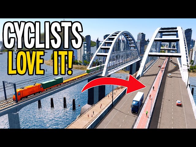 The Big Biffa Bike-ability Challenge in Cities Skylines!