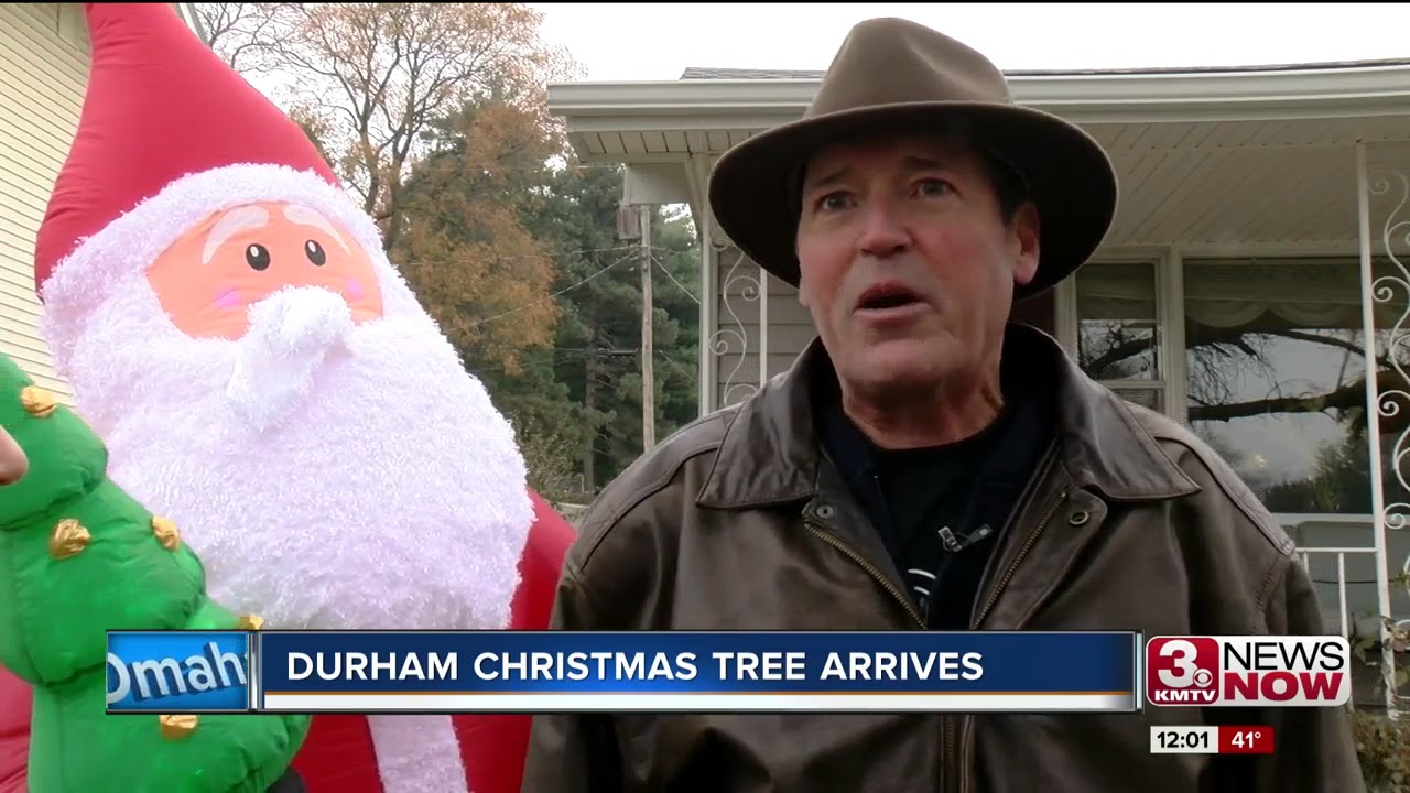 Durham Christmas tree makes its way to the museum YouTube