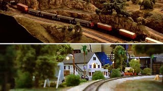 N Scale Layout Update No.14 - iPhone Drone vs Cab Ride