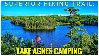 Superior Hiking Trail: Lake Agnes Camping (Lake Agnes East)