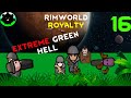 Secuestro de Cachopo, ruinas y cambio de nombres - Rimworld Royalty Green Hell Ep. 16