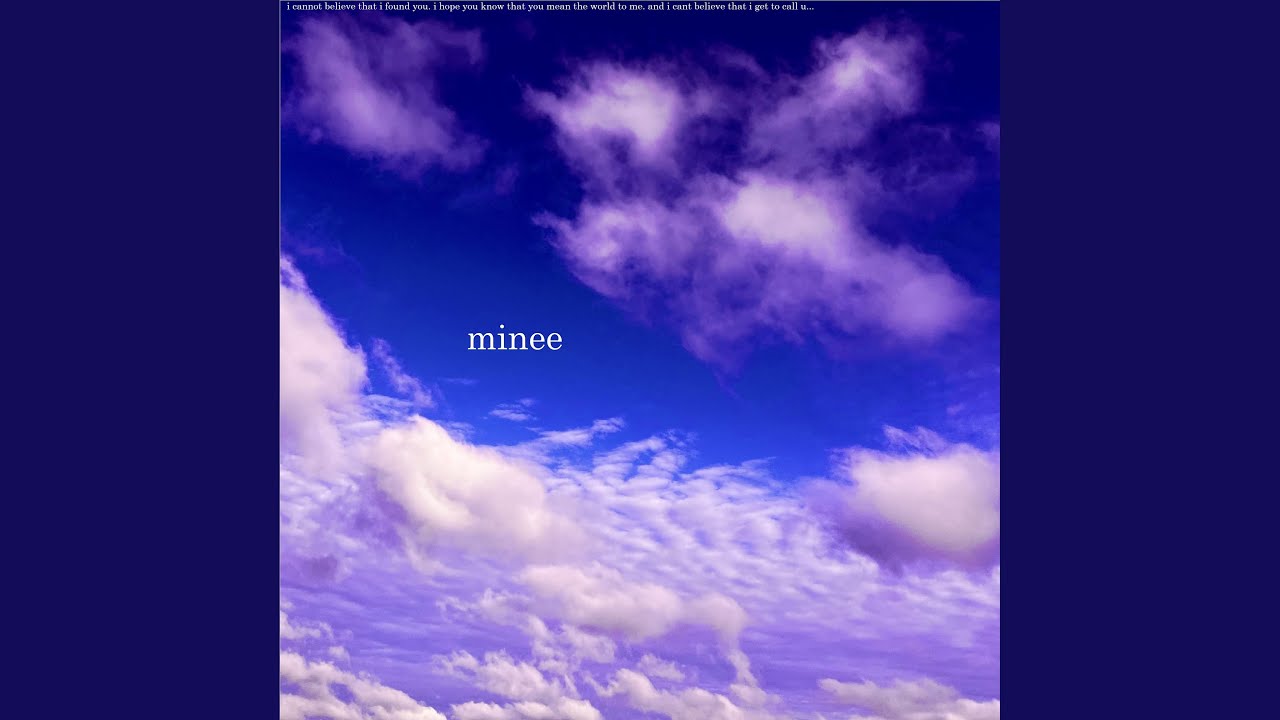 Watch minee on YouTube Watch minee on YouTube